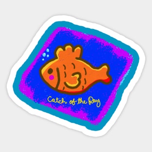 Catch of the Day Sticker